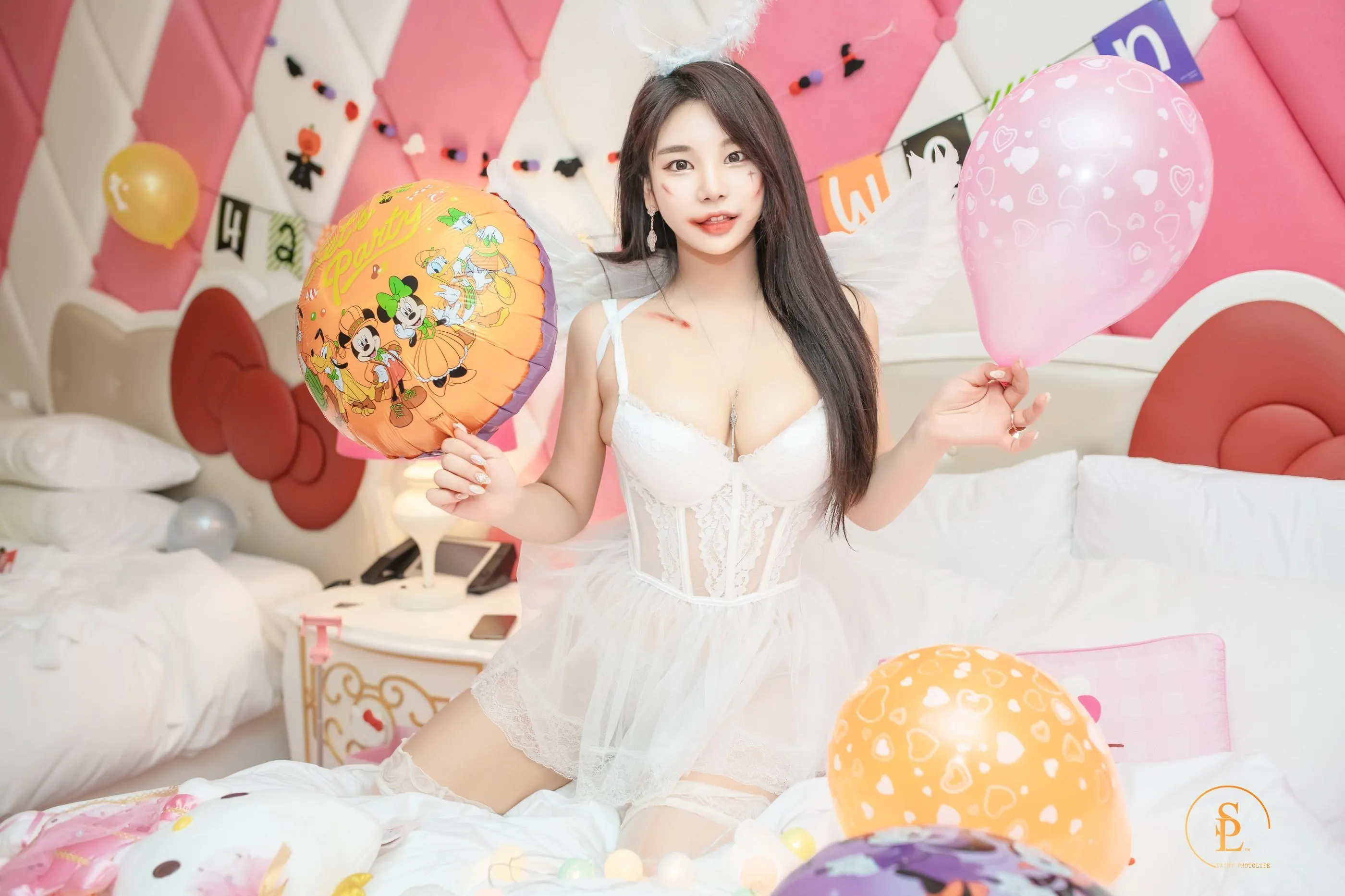 NO.040 SAINT Photolife – Zzyuri 쮸리 Vol.16 Pink Halloween [58P]插图4